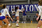 Wheaton Women's Volleyball  Wheaton Women's Volleyball vs Smith College. - Photo by Keith Nordstrom : Wheaton, Volleyball, Smith